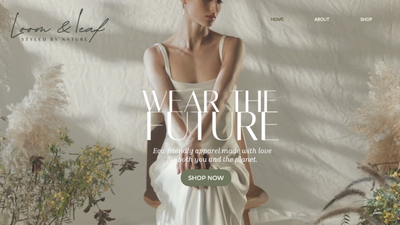 Loom and Leaf clothing brand